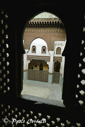 Medersa Bou Inania, Meknes, Morocco
 (cod:Morocco 67)